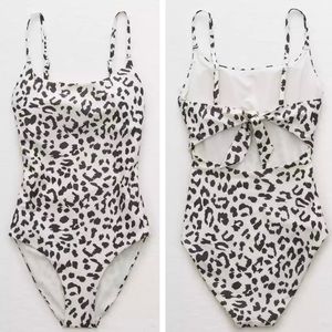 Arie - Tie Back One Piece Swimsuit